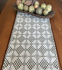 SHADOWBROOK FOREST GREEN/CREAM 34" SQUARE